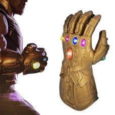 Infinity Gauntlet Led Light Up Pvc Glove Cosplay Prop Costume For Halloween Party (Kids Version)