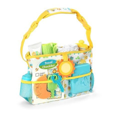 Melissa & Doug Mine To Love Travel Time Play Set For Dolls With Diaper Bag, Bottle, Sunscreen, More (17 Pcs) - Baby Doll Accessories, For Kids Ages 3+