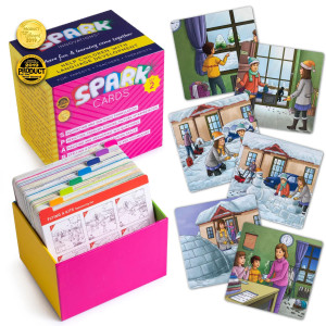 Spark Cards Sequence Cards For Storytelling And Picture Interpretation Speech Therapy Game, Special Education Materials, Sentence Building, Problem Solving, Improve Language Skills