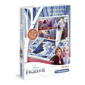 Clementoni 55327 2 Disney Frozen Interactive Game For Kids, Multicoloured, 