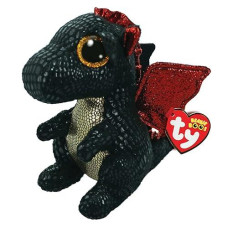 TY T36321 gRINDAL Dragon WHorn-Beanie BOOS, Multicolored