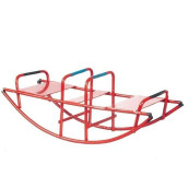 Dolls House Red Rocking Seesaw Teeter-Totter Miniature Toy Park Garden Accessory