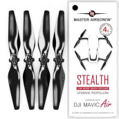 Master Airscrew Stealth Propellers For Dji Mavic Air - Black, 4 Pcs