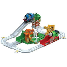 John Deere Tomy Big Loader Motorized Toy Train Set With Tractor & Magical Farm For Kids Fun Playtime, Multi