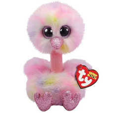Ty 36699 Avery Ostrich-Beanie BOOS, Multicolored