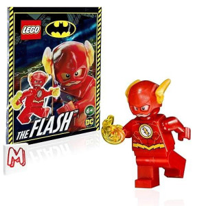 Lego Dc Comics Super Heroes Justice League Minifigure - Flash (With Power Blast) 76098