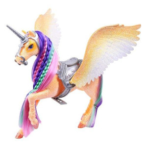 11'' My Sparkle Unicorn Toy With Wings And Removable Saddle, Unicorn Toys For Boys And Girls, My Unicorn Styling Head, Unicorn Gifts For Kids Age 3 4 5 6 7