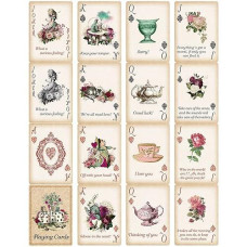 Treasure Cove Alice Playing Cards Poker For Party Supply Themed Party Gift