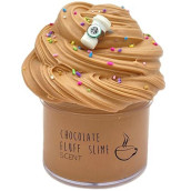 Chocolate Slime Scented Stretchy Butter Latte Slime Toy, Super Soft And Non-Sticky (200Ml)