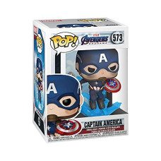 Funko Pop Marvel: Avengers Endgame - captain America with Broken Shield & Mjoinir