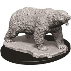 Wizkids Deep Cuts Unpainted Miniatures: Wave 9: Polar Bear