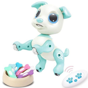 Biranco. Interactive Rc Dog Toy - Cute Gesture Sensing Puppy For Toddlers, Stem Play, Ideal Holiday/Birthday Gift For 3-8 Year Olds