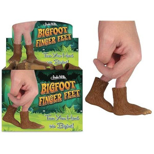 Archie Mcphee Bigfoot Finger Feet- - Pack Of 2