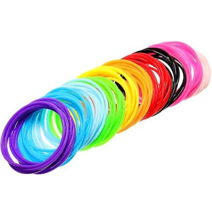 Hotop Multicolor Silicone Jelly Bracelets Hair Ties For Girls Women, 100 Pieces Random Color (Mixed Style)