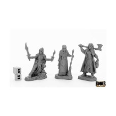 Reaper Miniatures REM44036 Bones Women of Dreadmere Miniatures Black - Pack of 3