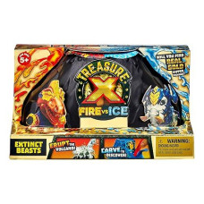 Treasure X - Fire vs Ice Extinct Beasts Pack, Multicolor (41590)