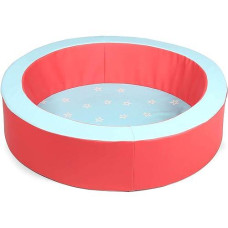 Milliard Foam Ball Pit/Professional Quality/For Toddlers And Baby (Red And Blue)