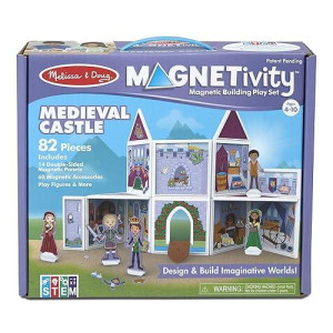Melissa & Doug Magentivity Magnetic Dress-Up Play Set - Medieval Castle
