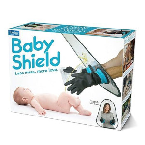 Prank-O Baby Shield Gag Gift Empty Box, Box, Wrap Your Real Present In A Convincing And Funny Fake Gift Box, Practical Joke For Birthday Presents, Holidays, Parties