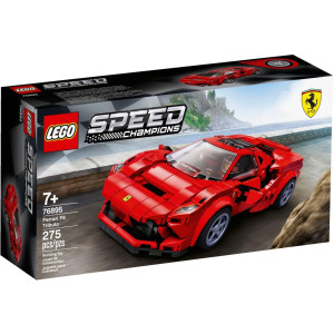 Lego?76895?Speed?Champions?Ferrari?F8?Tributo????Racer?Toy,?With?Racing?Driver?Minifigure,?Race?Cars?Building?Sets, 7 Years And Up.