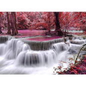 Puzzles For Adults 1000 Pieces Waterfall Jigsaw Puzzle Mountain Challenging Large Puzzle Kids Toys Wall Hanging For Home Decor