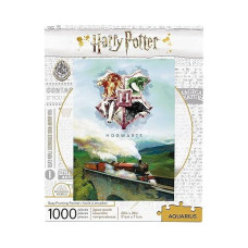 Aquarius Harry Potter Puzzle Hogwarts Express Train (1000 Piece Jigsaw Puzzle) - Officially Licensed Harry Potter Merchandise & Collectibles - Glare Free - 20 X 28 Inches