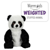 Warm Pals - Bamboo Panda - 1.5Lbs - Cozy Microwavable Lavender Scented Plush Toys - Heated Stuffed Animal - Heatable Coolable Bedtime Comfort Plushie