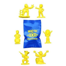 Toynk Fallout Nanoforce Blind Bag | Exclusive 2019 E3 Yellow Vault Boy Collectible Figure | Each Pack Contains 1 Rare Fallout Collectible | 2 Inches Tall