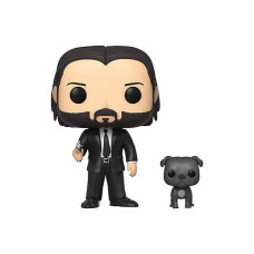 Funko Pop! Movies: John Wick - John In Black Suit With Dog Buddy