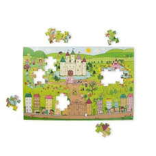 Melissa & Doug Natural Play Giant Floor Puzzle: Princess Fairyland (60 Pieces)