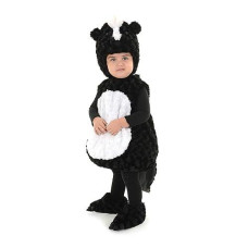 Underwraps Kid'S Toddler'S Skunk Belly Babies Costume Childrens Costume, Black, Extra Small