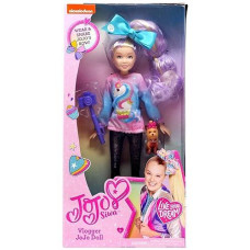 JoJo Siwa 10-Inch Fashion Vlogger Articulated Doll in Unicorn Outfit, Includes Camera and Bow Bow Accessories, by Just Play