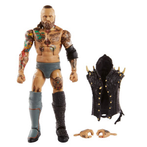 Wwe Aleister Black Elite Series 73 Deluxe Action Figure With Realistic Facial Detailing, Iconic Ring Gear & Accessories