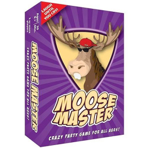 Moose Master - Laugh Until You Cry Fun - Your Cheeks Will Hurt From Smiling And Laughing So Hard - For Fun People Looking For A Hilarious Night In A Box