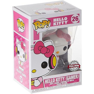 Funko Pop! Hello Kitty (Gamer) 26 Game Stop Exclusive