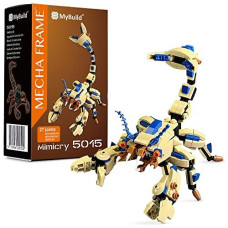 Mybuild Mecha Frame Sc-Fi Mimicry 5015 - Alien Scorpion Creature, Imaginative Construction Building Bricks