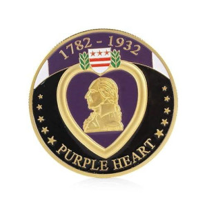 Blinkee Purple Heart Military Merit Division Challenge Coin