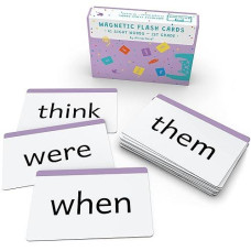 Attractivia 1St Grade Sight Words Magnetic Flash Cards(First Grade) - 41 Sturdy Large Dolch Cards For Literacy Of Beginning Readers, Homeschool, Teachers And Esl