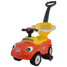 Best Ride On Cars Baby Toddler 3 In 1 Little Tikes Toy Push Vehicle Stroller, Walking Push Car And Ride On, Red
