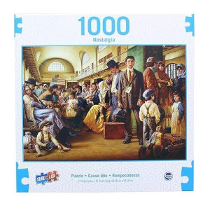 Pillars Of A Nation - 1000 Piece Nostalgia Jigsaw Puzzle