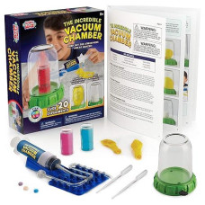 The Incredible Vacuum Chamber - Science Kits For Kids - 20+ Experiments - Educational Physics & Chemistry Stem Toy Set - Gift For Kids Ages 8-12