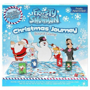 Aquarius Frosty The Snowman Board Game - Fun Family Christmas Gift For Kids & Adults - Officially Licensed Frosty The Snowman Merchandise & Collectibles