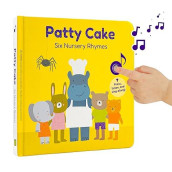 Cali'S Books Patty Cake Nursery Rhymes Baby Book - Interactive Childrens Books - Toddler Sound Book. Educational & Musical Toddler Toys With Soft Push Button. Great Gift For 1 Year Old Boy Or Girl