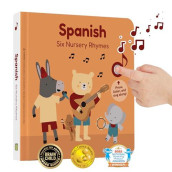 Cali'S Books Spanish Book For Toddlers 1-3 | Spanish 1 | Spanish Learning For Kids | Spanish Baby Book | Libro En Espa