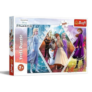 Trefl 13249 Schwestern In Die Eisknigin, Disney Frozen 2 200 Teile, Fr Kinder Ab 7 Jahren Puzzle, Multi-Coloured
