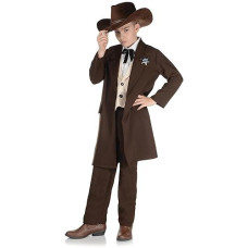 Child'S Old West Sheriff Costume Black