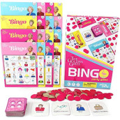 Golden Girls Bingo Game | Bingo Board Games For Adults And Kids For 2-16 Players - Party Games