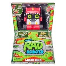 Really R.A.D. Robots - Mibro Dino - Interactive R/C Robot | 50+ Sounds And Actions | Remote Control Robot, Walkie Talkie, Jokes, And Pranks (27846)