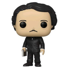 Funko Pop! Icons Edgar Allan Poe With Book 2019 Nycc Shared Sticker Exclusive