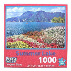 Puzzle Mate - Summer Lake - 1000 Piece Jigsaw Puzzle